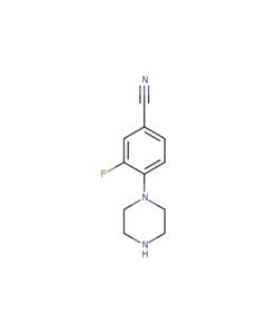 Astatech 3-FLUORO-4-PIPERAZINOBENZONITRILE; 1G; Purity 97%; MDL-MFCD03043990